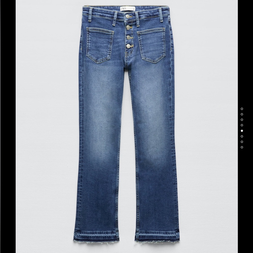 Zara Low Rise Bootcut Jeans